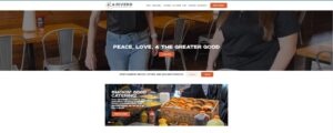 4river 10 Restaurant Website Design Examples